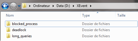 Expert SQL Server - XEvent : Processus bloqués et bloquant - SQL Server  - xevent_dir